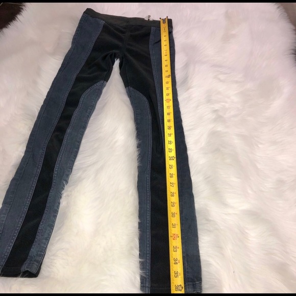 BCBGMaxAzria jackson stretch color block denim leggings size XS - Picture 8 of 8